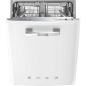SMEG STFABWH3 RETRO EINBAU-GESCHIRRSPÜLER WEISS 60 CM STYL DER 50° JAHRE