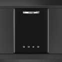 SMEG STFABBL3 BUILT-IN DISHWASHER BLACK 60 CM 50's STYLE