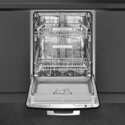 SMEG STFABBL3 BUILT-IN DISHWASHER BLACK 60 CM 50's STYLE