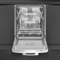 SMEG STFABCR3 LAVE-VAISSELLE 60 CM CRÈME ESTHÉTIQUE ANNÉES '50