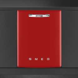 SMEG STFABRD3 LAVASTOVIGLIE AD INCASSO ROSSA LINEA ANNI '50