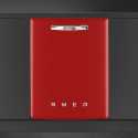 SMEG STFABRD3 BUILT-IN DISHWASHER RED 60 CM 50's STYLE