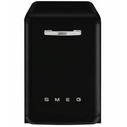 SMEG LVFABBL3 LAVASTOVIGLIE A LIBERA INSTALLAZIONE NERA LINEA ANNI '50