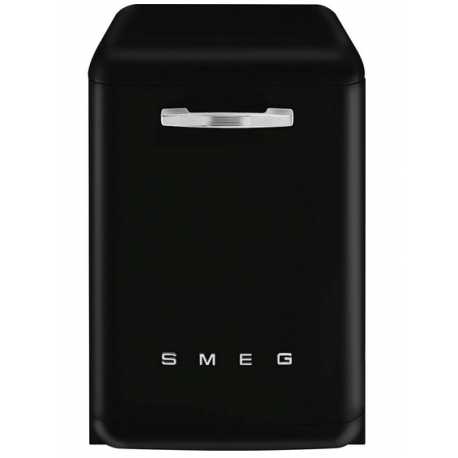 SMEG LVFABBL3 LAVAVAJILLAS NEGRA LIBRE INSTALACIÓN 60CM LINEA DE LOS AÑOS '50