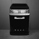 SMEG LVFABBL3 RETRO STANDGESCHIRRSPÜLER SCHWARZ 60 CM STYL DER 50° JAHRE