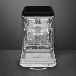 SMEG LVFABBL3 FREE-STANDING DISHWASHER BLACK 60 CM 50's STYLE