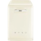 SMEG LVFABCR3 RETRO STANDGESCHIRRSPÜLER CREME 60 CM STYL DER 50° JAHRE