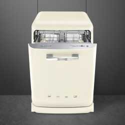 SMEG LVFABCR3 LAVASTOVIGLIE A LIBERA INSTALLAZIONE CREMA LINEA ANNI '50