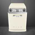 SMEG LVFABCR3 FREE-STANDING DISHWASHER CREAM 60 CM 50's STYLE