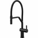 SMEG MID20MN MISCELATORE MONOCOMANDO CON DOCCETTA ESTRAIBILE NERO OPACO