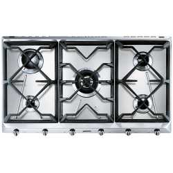 ENCIMERA DE COCCIÓN SMEG SRV596GH5 ACERO INOX 90 CM
