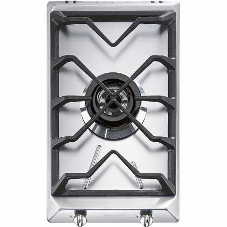 SMEG GASKOCHFELD SRV531GH5 EDELSTAHL 30 CM