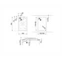 TABLE DE CUISSON SMEG SRV531GH5 ACIER INOX 30 CM