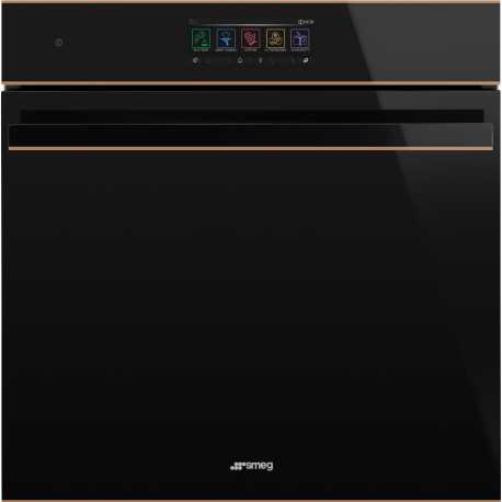 SMEG SO6606S4PNR EINBAU DAMPFOFEN DESIGNLINIEN DOLCE STIL NOVO