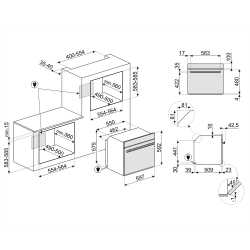 SMEG SO6606APNR FORNO COMBINATO VAPORE