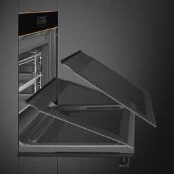 SMEG SO6606S4PNR COMBI OVEN VAPOR CLEAN GALILEO PLATFORM STEAM100 PRO