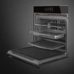 SMEG SOP6606S2PNR PYROLYTIC OVEN GALILEO PLATFORM PYROSTEAM