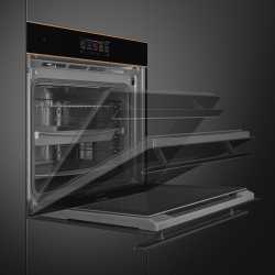 SMEG SOP6606S2PNR PYROLYTIC OVEN GALILEO PLATFORM PYROSTEAM