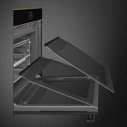 SMEG SO6604S4PNR COMBI OVEN VAPOR CLEAN GALILEO PLATFORM STEAM100 PRO