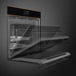 SMEG SO6604S4PNR COMBI OVEN VAPOR CLEAN GALILEO PLATFORM STEAM100 PRO