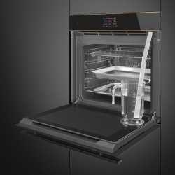 SMEG SO6604S4PNR COMBI OVEN VAPOR CLEAN GALILEO PLATFORM STEAM100 PRO