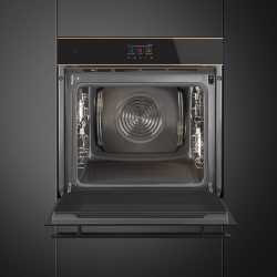 SMEG SOP6604S2PNR EINBAUBACKOFEN PYROLYTIK PLATTFORM GALILEO PYROSTEAM
