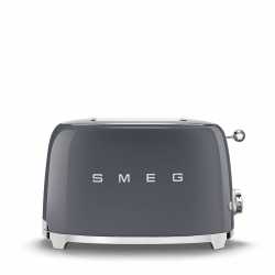 TOSTAPANE ELETTRICO SMEG 2 FETTE STILE ANNI 50 TSF01GREU SLATE GREY