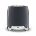 SMEG TOASTER 2 SLICES 50'S STYLE SLATE GREY TSF01GREU