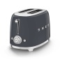 SMEG TOASTER 2 SLICES 50'S STYLE SLATE GREY TSF01GREU