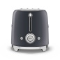 SMEG TOASTER 2 SLICES 50'S STYLE SLATE GREY TSF01GREU