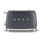 SMEG TOASTER 2 SLICES 50'S STYLE SLATE GREY TSF01GREU