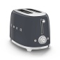SMEG TOASTER 2 SLICES 50'S STYLE SLATE GREY TSF01GREU