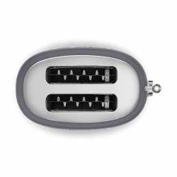 TOSTADOR 2 REBANADAS ELÉCTRICO SMEG GRIS PIZARRA TSF01GREU ESTILO AÑOS 50