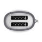SMEG 50er JAHRE RETRO STIL 2 SCHEIBEN TOASTER TSF01GREU SLATE GREY
