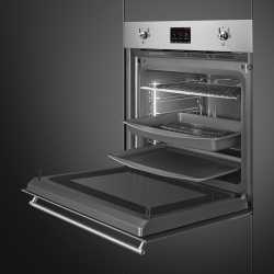 SMEG SO6303APX COMBI MICROWAVE OVEN CLASSICA GALILEO PLATFORM OMNICHEF