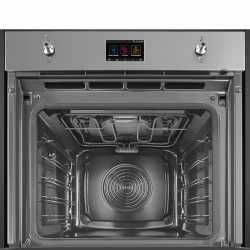 SMEG SO6303APX FOUR COMBINÈ MICRO-ONDES CLASSICA PLATEFORME GALILEO OMNICHEF