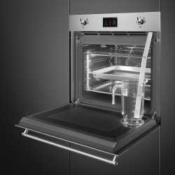 SMEG SO6303APX FOUR COMBINÈ MICRO-ONDES CLASSICA PLATEFORME GALILEO OMNICHEF