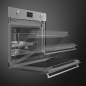 SMEG SO6302S3PX COMBI STEAM OVEN AESTHETIC CLASSIC