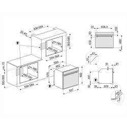 SMEG SOP6302S2PX FORNO PIROLITICO