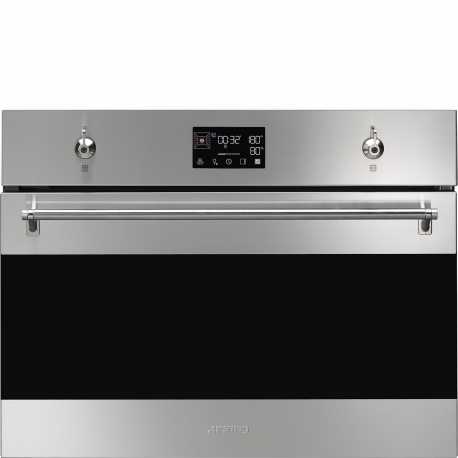 SMEG SO4302S3X EINBAU KOMPAKT BACKOFEN 45 CM DESIGNLINIE CLASSICI