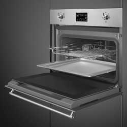 SMEG SO4302S3X EINBAU KOMPAKT BACKOFEN 45 CM CLASSICA PLATTFORM GALILEO STEAM100