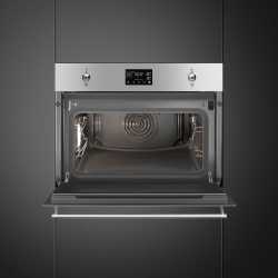 SMEG SO4302S3X EINBAU KOMPAKT BACKOFEN 45 CM CLASSICA PLATTFORM GALILEO STEAM100
