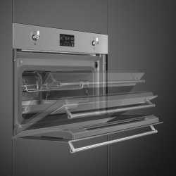 SMEG SO4302S3X EINBAU KOMPAKT BACKOFEN 45 CM CLASSICA PLATTFORM GALILEO STEAM100