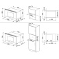 FORNO A MICROONDE CON CORNICE SMEG MP322X1
