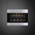 SMEG BUILT-IN WINE COOLER CVI321X3 CLASSIC AESTHETIC 45 CM