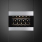 SMEG BUILT-IN WINE COOLER CVI321X3 CLASSIC AESTHETIC 45 CM