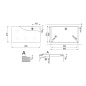 TABLE DE CUISSON INDUCTION SMEG SIM3964D NOIR 90 CM