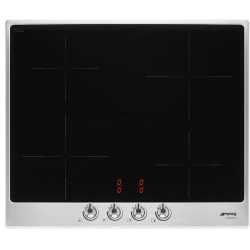 SMEG SI364FXM TABLE DE CUISSON INDUCTION ACIER INOXYDABLE 60 CM