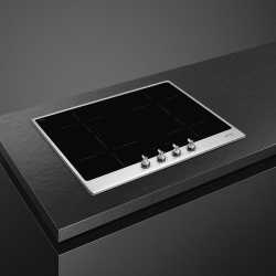 SMEG INDUKTIONSKOCHFELD SI364FXM SCHWARZ 60 CM