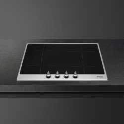 SMEG INDUKTIONSKOCHFELD SI364FXM SCHWARZ 60 CM